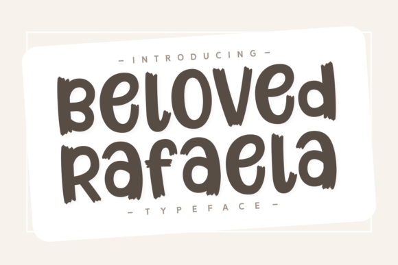 Beloved Rafaela: A Stylish Display Font for Web Designers