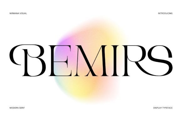 Bemirs: A Renaissance-Inspired Display Font for Modern Editorial Design