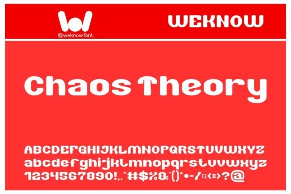 Chaos Theory: A Bold Display Font for Handmade Labels, Invitations, and Creative Packaging