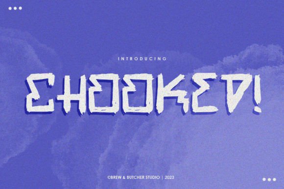 Chooked: The Bold Display Font That Elevates Campaign Visuals