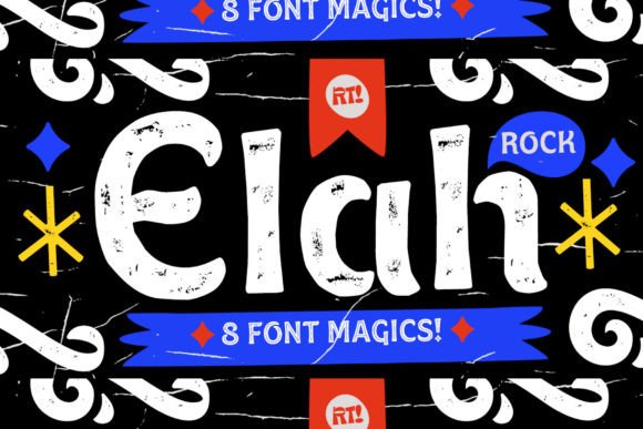 Elah Rough: A Bold Typeface for Impactful Editorial Design