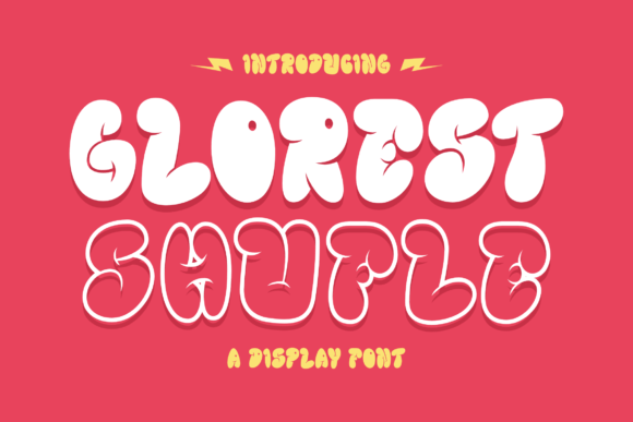 Glorest Shufle: The Display Font That Adds Youthful Energy to Campaigns