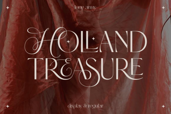 Holland Treasure: A Hybrid Font for Business Branding