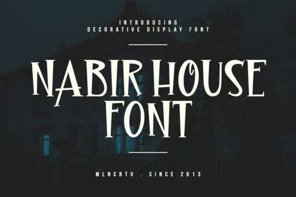 How Nabir House Brought Vintage Horror Charm to a Boutique Brand Identity
