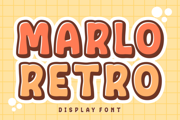 Marlo Retro Font: Add Vintage Charm to Your Brand Identity