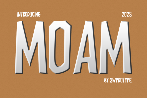Moam: A Display Font That Elevates Modern Web Design