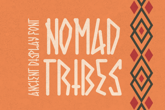 Nomad Tribes: A Bold Display Font That Elevates Small Business Branding