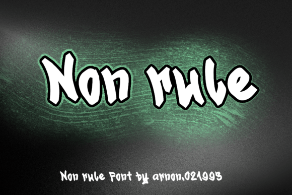 Non Rule: A Modern Display Font for Scroll-Stopping Digital Campaigns