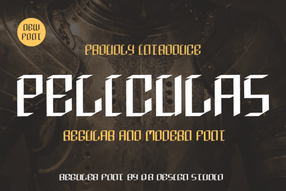 Peliculas Font: How a Bold Display Typeface Can Elevate Your Brand