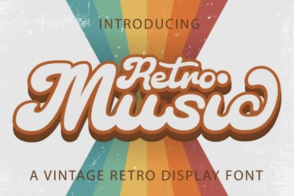 Retro Music Font: A Vintage Touch for Business Branding