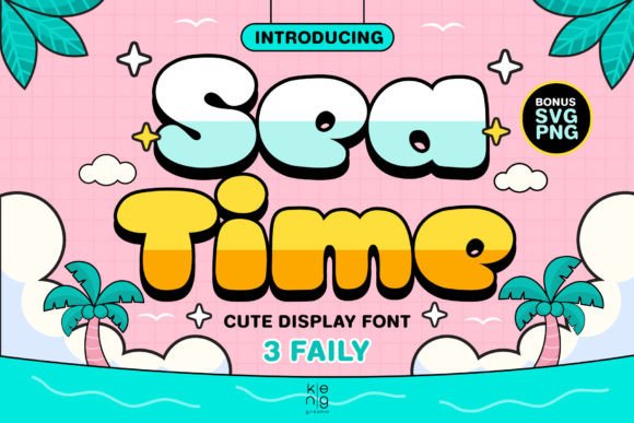 Sea Time Font: A Campaign Designer’s Review of This Cute Display Typeface