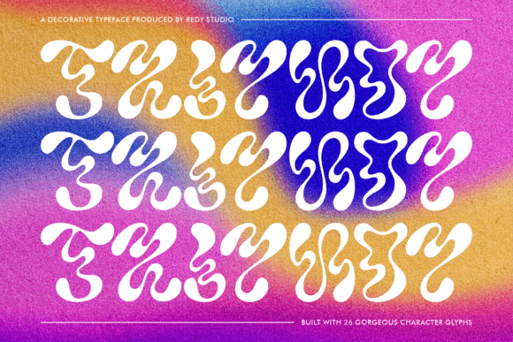Triphop Decorative Typeface: A Modern Retro Font for Business Branding